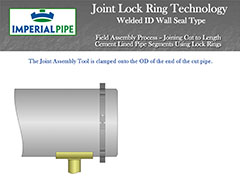 Field Assembly of Cut Pipe